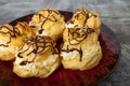 Powdered Cream Puffs