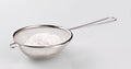 Powdered sugar in a sieve Royalty Free Stock Photo