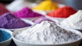 Powdered titanium dioxide. Chemical material for industrial use