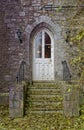 Powderham Castle rear entrance.