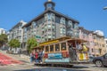 Powell Manson lines Cable Car Royalty Free Stock Photo
