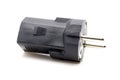 Adapter socket electrical plug. Royalty Free Stock Photo