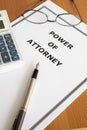 Power of Attorney