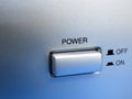 Power button Royalty Free Stock Photo