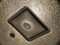 Power on button Royalty Free Stock Photo