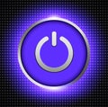 Power button ibackground, Royalty Free Stock Photo