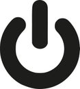 Power button icon Royalty Free Stock Photo