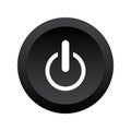 Power button icon. Vector illustration