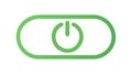 Power Button On Off Start Shutdown Icon Vector, vector design Generative AI Royalty Free Stock Photo