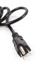 Power Cord Plug Royalty Free Stock Photo