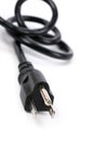 Power Cord Plug Royalty Free Stock Photo