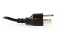 Power Cord Plug Royalty Free Stock Photo