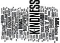 The Power Of Courtesy And Kindness Text Background Word Cloud Concept