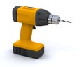 Power drill Royalty Free Stock Photo