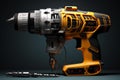 Power drill. Generate Ai Royalty Free Stock Photo