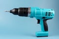 Power drill machine. Generate Ai Royalty Free Stock Photo