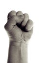 Power fist isolated Royalty Free Stock Photo