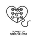 Power of forgiveness Royalty Free Stock Photo