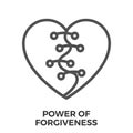 Power of forgiveness Royalty Free Stock Photo