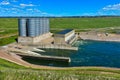 Power generating station and flood control on Missouri river system.