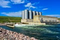 Power generating station and flood control on Missouri river system.