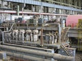 Power generator and steam turbine during repair