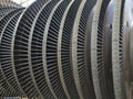 Power generator steam turbine during repair at power plant Royalty Free Stock Photo