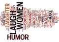 The Power Of Humor Text Background Word Cloud Concept Royalty Free Stock Photo