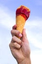 Power ice cream Royalty Free Stock Photo