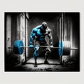 A power lifter at the gym (Generative AI) Royalty Free Stock Photo
