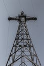Power line tower, piece of industry