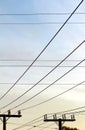 Power Lines Royalty Free Stock Photo
