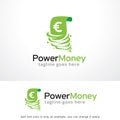 Power Money Logo Template Design Vector Royalty Free Stock Photo