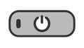 Power On Off Button Icon, Vector Design Generative AI Royalty Free Stock Photo