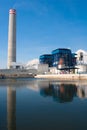 Power generator plant in the industrial estate Royalty Free Stock Photo