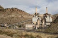 Power plant in the canyon two Royalty Free Stock Photo