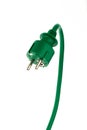 Power plug with power cord Royalty Free Stock Photo