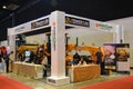 Power plus booth at Philconstruct in Pasay, Philippines