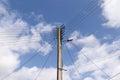 Power pole Royalty Free Stock Photo