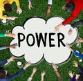 Power Potential Competence Competency Energy Concept Royalty Free Stock Photo