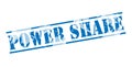 Power share blue stamp