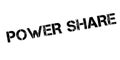 Power Share rubber stamp