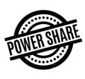 Power Share rubber stamp