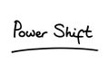Power Shift Royalty Free Stock Photo