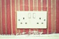 Power socket Royalty Free Stock Photo