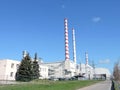 Power station, Lithuania Royalty Free Stock Photo