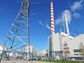 Power station, Lithuania Royalty Free Stock Photo