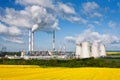 The power station Pocerady Royalty Free Stock Photo