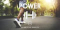 Power Strength Ability Energy Talent Strong Powerful Concept Royalty Free Stock Photo