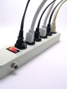 Power Strip - 2 Royalty Free Stock Photo